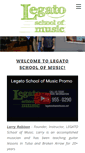 Mobile Screenshot of legatoschoolofmusic.net